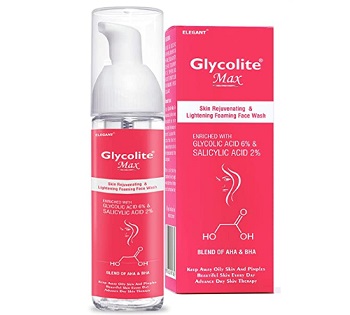 Glycolite Max Foaming Face Wash With 6% Glycolic Acid