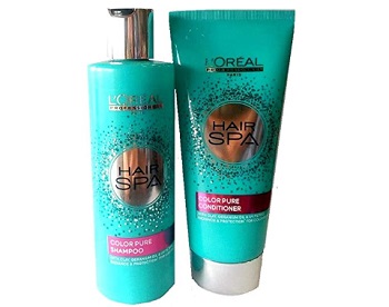 L'Oreal Hair Spa Color Pure Combo Shampoo