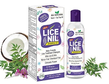 Lice Nil Premium Lice Nit Treatment Shampoo