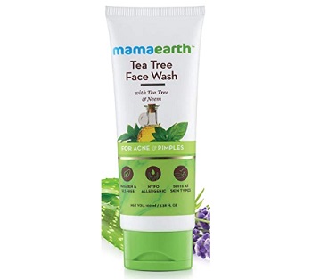 Mamaearth Tea Tree Natural Face Wash for Acne & Pimples Wash