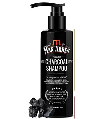 Man Arden Activated Charcoal Shampoo