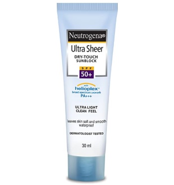 Neutrogena Ultra Sheer Dry Touch Sunblock SPF 50+