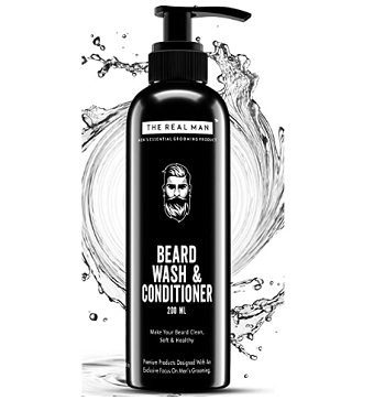 The Real Man New Beard Wash & Conditioner