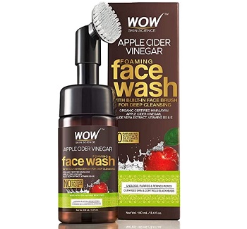 WOW Apple Cider Vinegar Foaming Face Wash