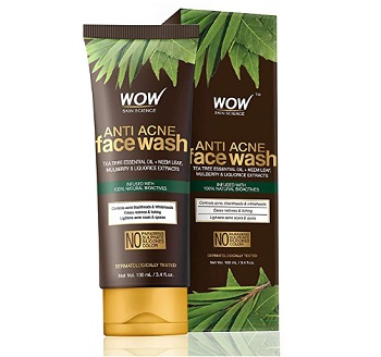 WOW Skin Science Anti Acne Face Wash