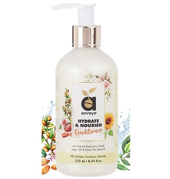 Anveya Hydrate and Nourish Conditioner for Dry, Damaged and Frizzy Hair