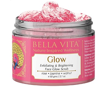 Bella Vita Organic Vitamin E Face Scrub For Women & Men