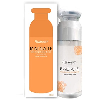 Berkowits Radiate Skin Brightening Face Serum for Glowing Skin