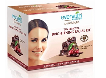 Everyuth Naturals Choco Cherry Tan Removal Brightening Facial Kit