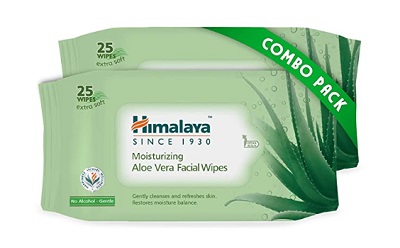 Himalaya Moisturising Aloe Vera Facial Wipes