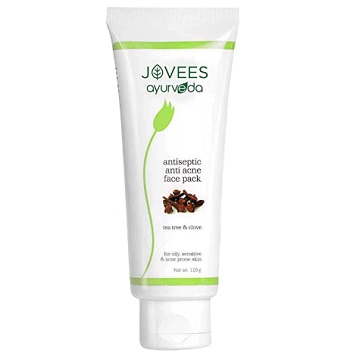 Jovees Ayurveda Tea Tree and Clove Anti Acne Antiseptic Face Pack