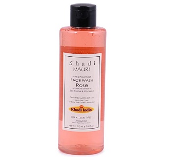 Khadi Mauri Herbals Rose Herbal Face Wash