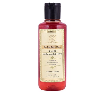 Khadi Natural Ayurvedic Sandalwood and Honey Face Wash (2)