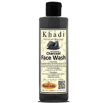 Khadi Natural Herbal Activated Charcoal Face Wash