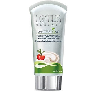 Lotus Herbals White Glow Yogurt Skin Whitening and Brightening Masque
