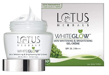 Lotus Herbals Whiteglow Skin Whitening And Brightening Gel Cream