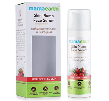 Mamaearth Skin Plump Face Serum Anti Aging Cream For Glowing Skin