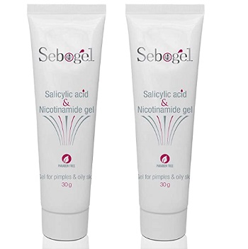 Sebogel Salicylic Acid & Nicotinamide Gel for Pimples and Oily Skin