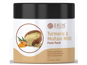 Skin Elements Turmeric (Haldi) & Multani Mitti Face Mask Pack