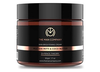 The Man Company Skin Brightening Cream Multani Mitti and Coco Butter