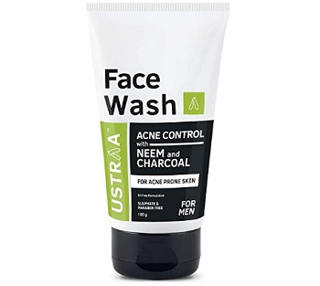 Ustraa Face Wash Acne Control Neem & Charcoal Face Wash