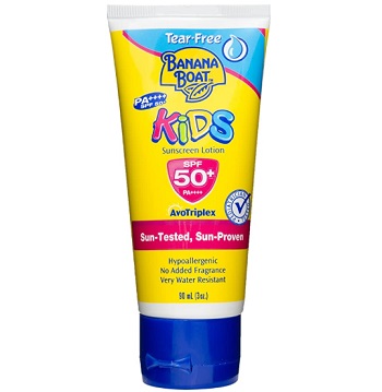 Banana Boat Kids Water-Resistant Sunscreen Lotion