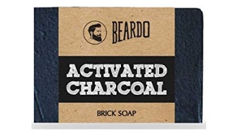 Beardo Activated Charcoal Brick Soap