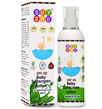 BeyBee Baby Sunscreen Lotion for Kids & New-Born Babies SPF 50