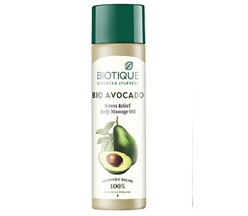 Biotique Bio Cado Avocado Stress Relief Body Massage Oil