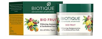 Biotique Bio Fruit Whitening And Depigmentation & Tan Removal Face Pack