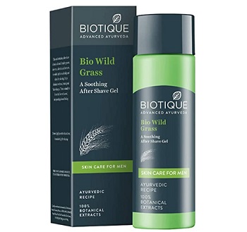 Biotique Bio Wild Grass A Soothing After Shave Gel For Men