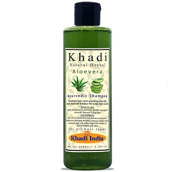 Khadi Natural Herbal Aloevera Shampoo for Men Women