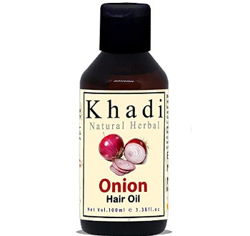 Khadi Natural Herbal Red Onion Hair Oil For Hair Growth