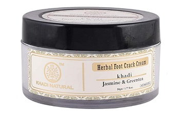 Khadi Natural Jasmine and Green Tea Herbal Foot Crack Cream