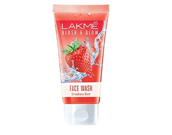 Lakme Blush & Glow Strawberry Extracts Freshness Gel Face Wash