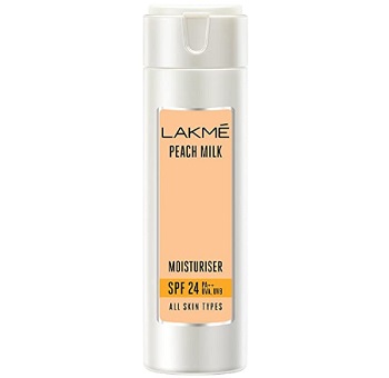 Lakme Peach Milk SPF 24 PA Sunscreen Moisturiser