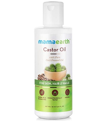 Mamaearth 100% Pure Cold Pressed Castor Oil