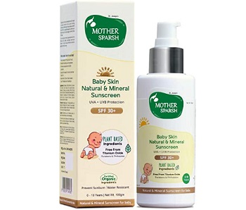 Mother Sparsh Natural Baby Sunscreen Lotion SPF 30