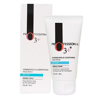 O3+ Hydrating & Soothing Face Wash with Aloe Vera and Cucumber