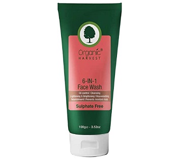 Organic Harvest 6-in-1 Face Wash