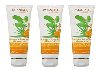 Patanjali Orange and Aloe Vera Face Wash