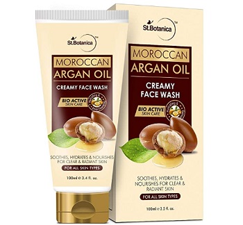 StBotanica Moroccan Argan Oil Creamy Face Wash