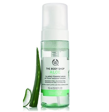 The Body Shop Foaming Aloe Vera Facial Wash