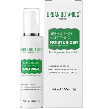 UrbanBotanics Oil-Free Moisturizer For Face