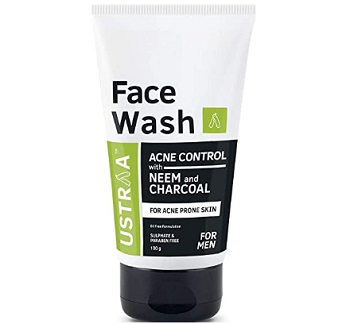 Ustraa Face Wash Acne Control With Neem & Charcoal Face Wash