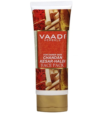 Vaadi Herbals Chandan Kesar Haldi Fairness Face Pack