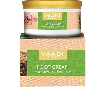 Vaadi Herbals Foot Cream, Clove And Sandal Oil