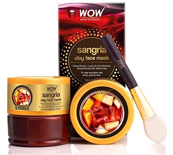 WOW Sangria Face Mask For Tired and Patchy Skin