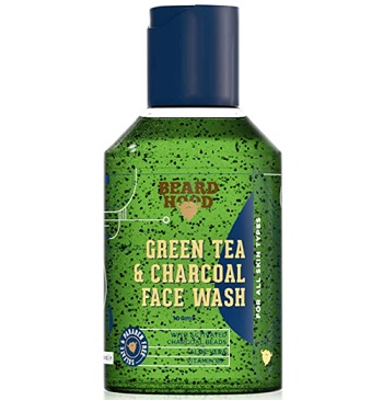 Beardhood Green Tea & Charcoal Face Wash