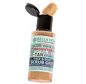 Bella Vita Organic Face & Body Scrub for Skin Brightening